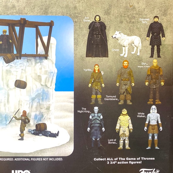 Funko Game of Thrones THE WALL Action Figure PLAYSET DISPLAY W/Tyrion New - Picture 9 of 9